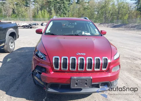 2014 Jeep Cherokee Latitude из США, поврежденный, VIN 1C4PJMCS5EW287159